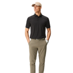 MACADE ANTHRACITE FLIGHT POLO - BLACK
