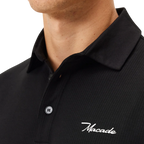 MACADE AR TECH POLO - BLACK