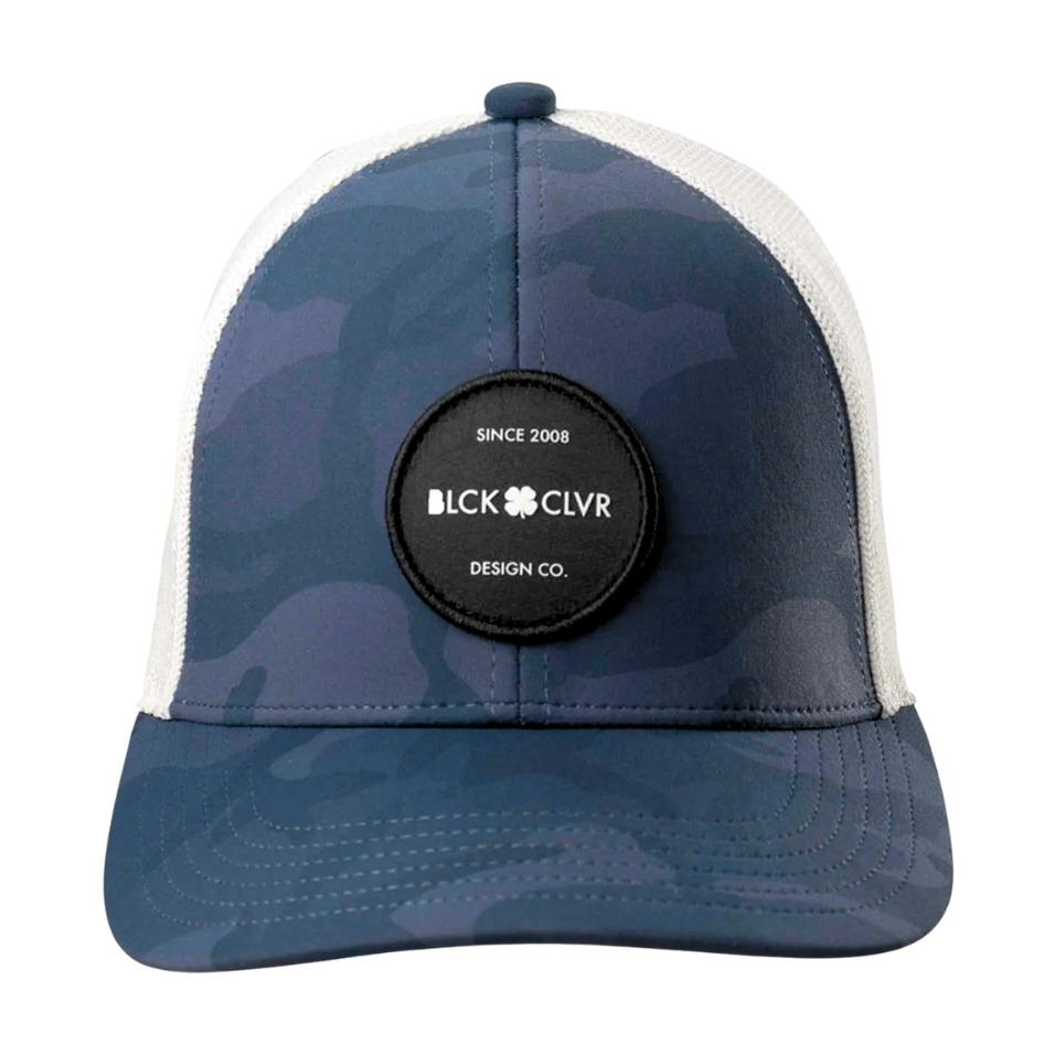 BLACK CLOVER BARTON 2 CAMO/NAVY SNAPBACK CAP - OSFA