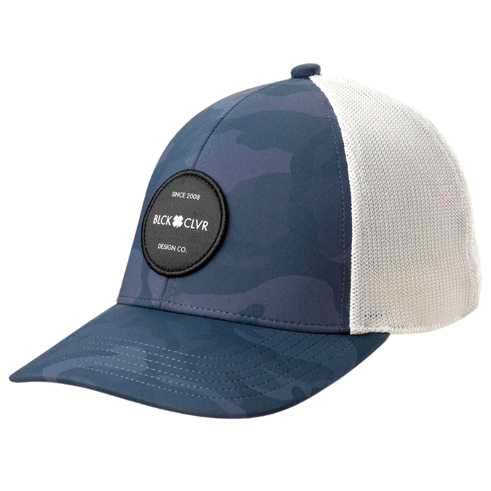 BLACK CLOVER BARTON 2 CAMO/NAVY SNAPBACK CAP - OSFA