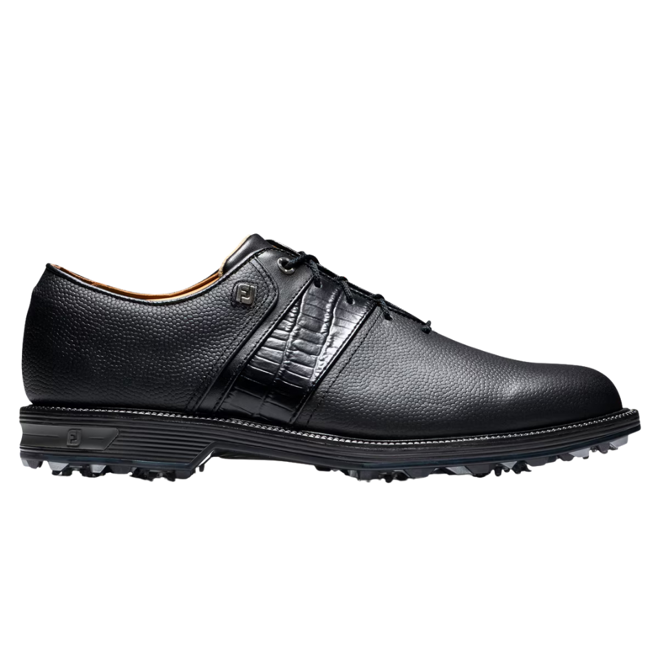 FOOTJOY PREMIERE PACKARD SPIKED GOLF SHOE - BLACK