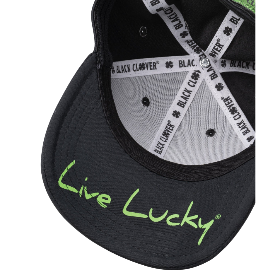 BLACK CLOVER PREMIUM 51 BLACK/LIME CAP
