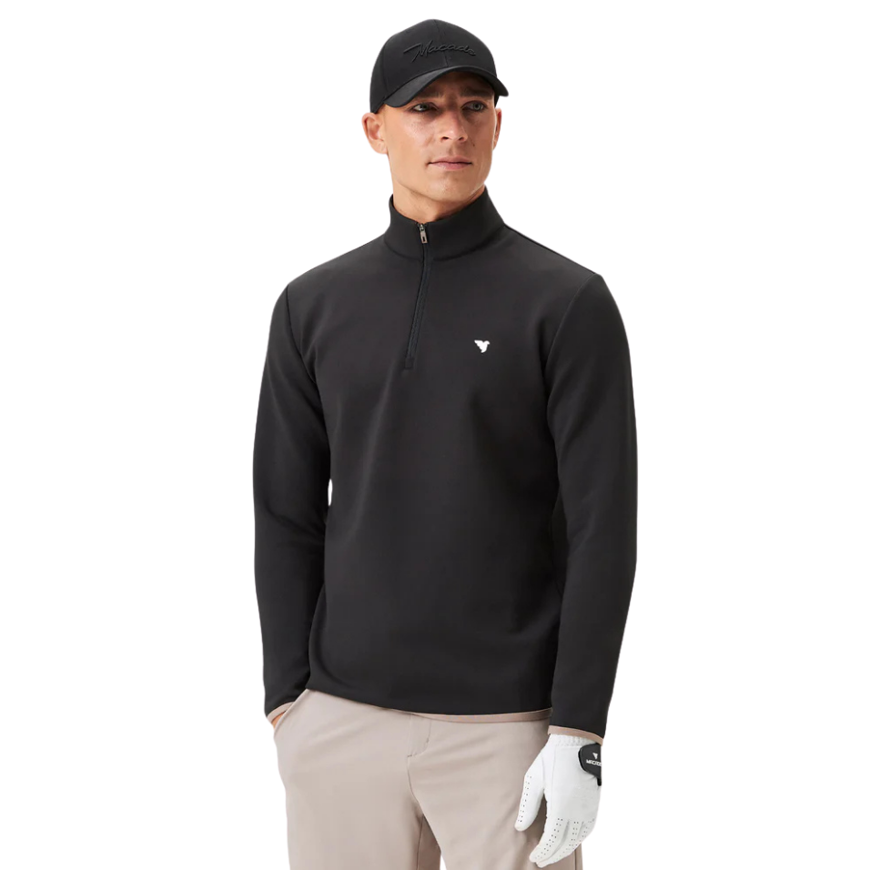 MACADE THERMA QUARTER ZIP - BLACK