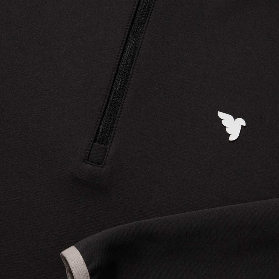 MACADE THERMA QUARTER ZIP - BLACK