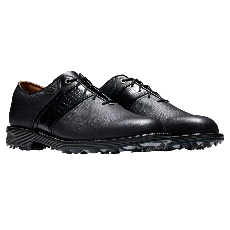 FOOTJOY PREMIERE PACKARD SPIKED GOLF SHOE - BLACK