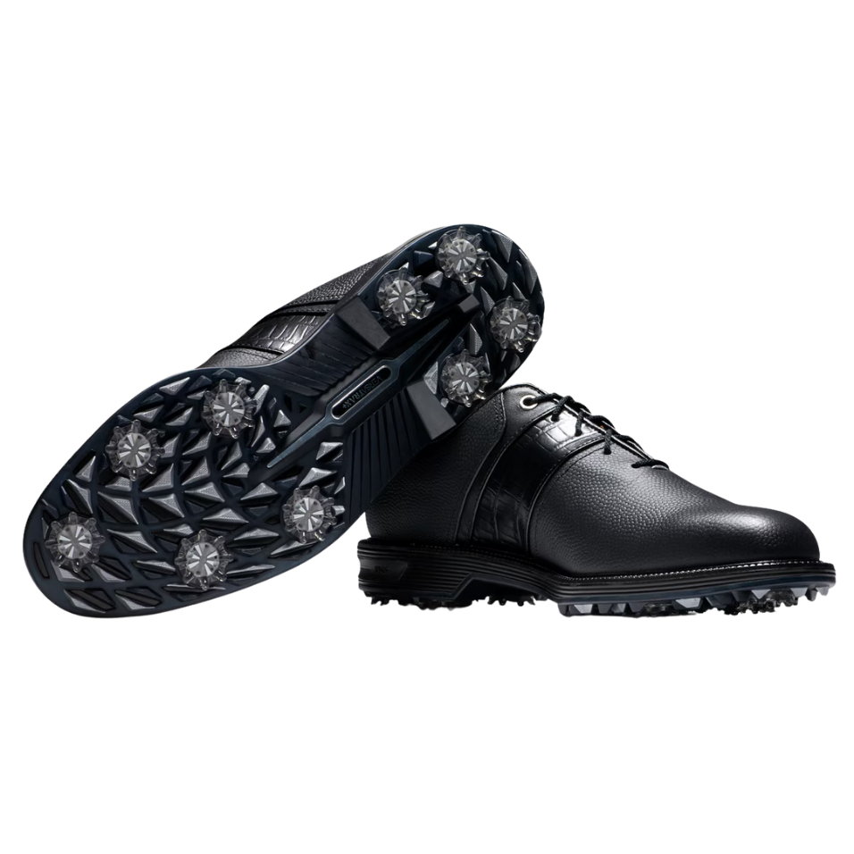FOOTJOY PREMIERE PACKARD SPIKED GOLF SHOE - BLACK