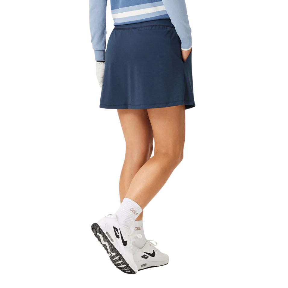 MACADE DARK BLUE CROSSOVER SKORT