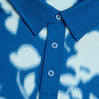 G/FORE BLUR FLORAL TECH POLO - LISB