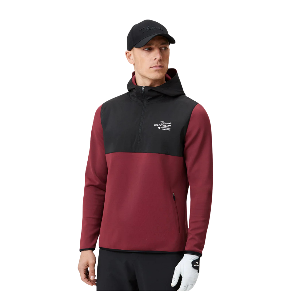 MACADE BOWIE BURGUNDY TOUR POPOVER