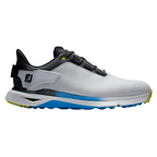 FOOTJOY PRO SLX CARBON - WHITE/BLACK/MULTI SPIKELESS GOLF SHOE