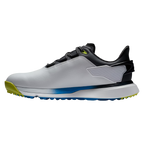 FOOTJOY PRO SLX CARBON - WHITE/BLACK/MULTI SPIKELESS GOLF SHOE