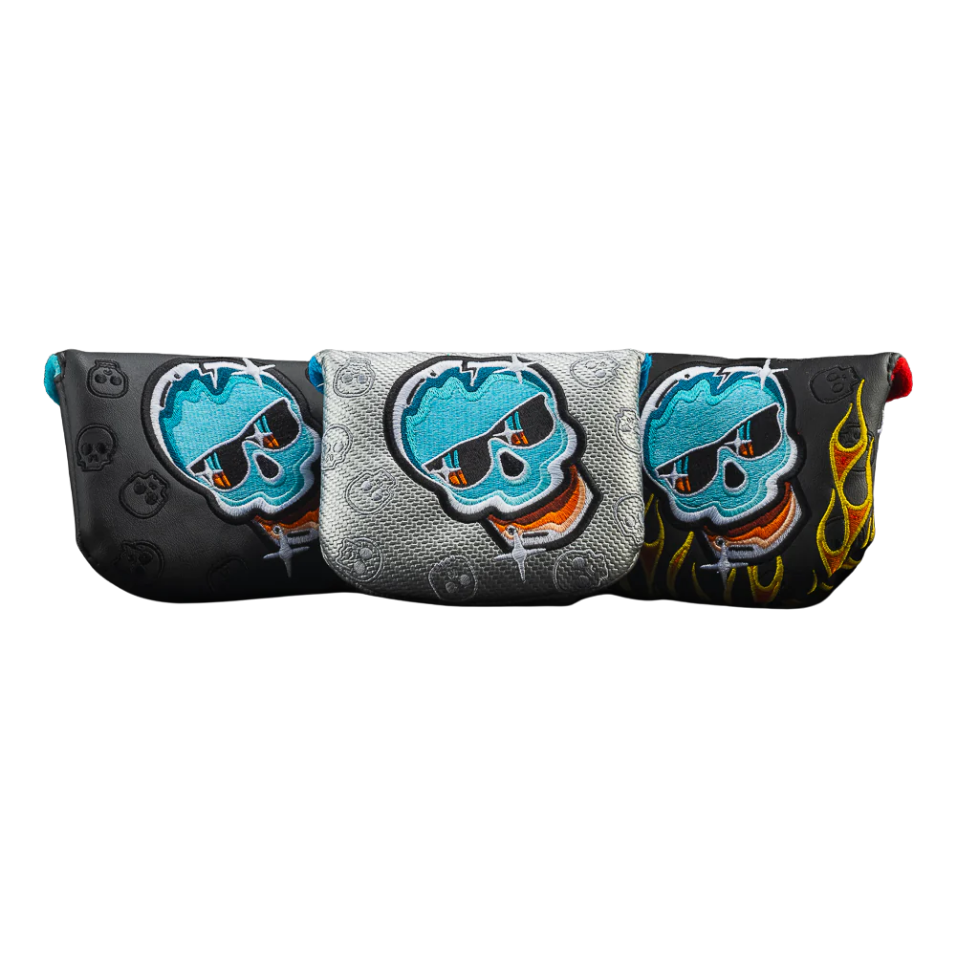 SWAG CHROME SKULL MALLET PUTTER COVER