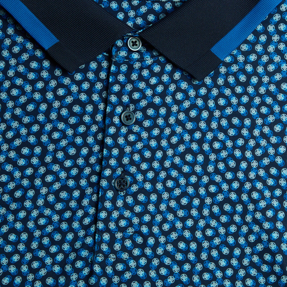 G/FORE CIRCLE GS TECH POLO - TWILIGHT