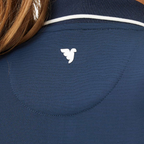 MACADE LADIES DARK BLUE TECH ZIP POLO