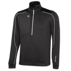 GALVIN GREEN DAVE 1/4 ZIP MIDLAYER - BLACK