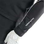 GALVIN GREEN DAVE 1/4 ZIP MIDLAYER - BLACK