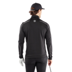 GALVIN GREEN DAVE 1/4 ZIP MIDLAYER - BLACK