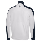 GALVIN GREEN DAVE 1/4 ZIP MIDLAYER - WHITE/NAVY