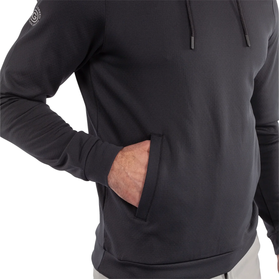 GALVIN GREEN DONNIE HOODIE - BLACK