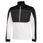 GALVIN GREEN DOUGLAS 1/4 ZIP - WHITE/BLACK