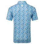 FOOTJOY PRIMROSE PRINT LISLE OCEAN MEN'S POLO