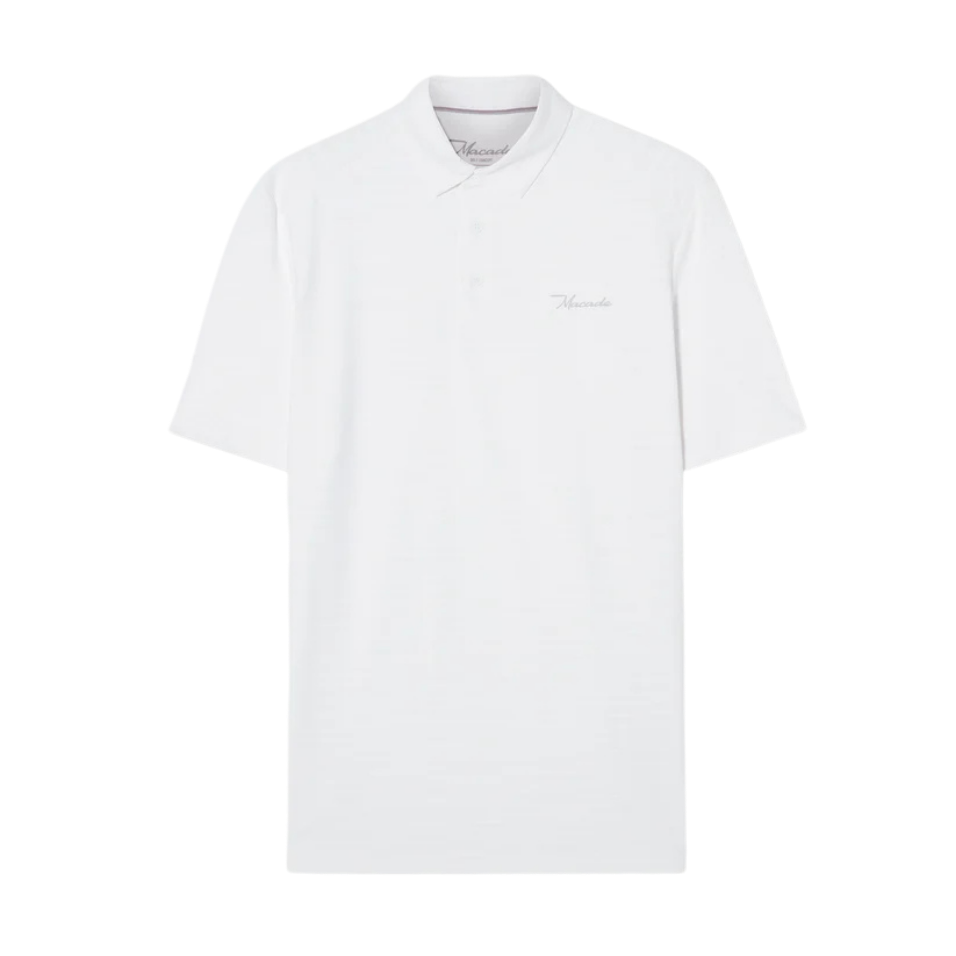 MACADE FLIGHT WHITE SIGNATURE POLO