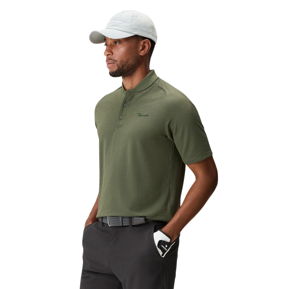 MACADE FOREST GREEN BOMBER POLO
