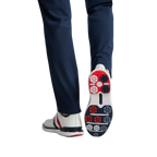 G/FORE GALLIVAN2R STRIPE GOLF SHOE - SNOW/TWILIGHT/RED