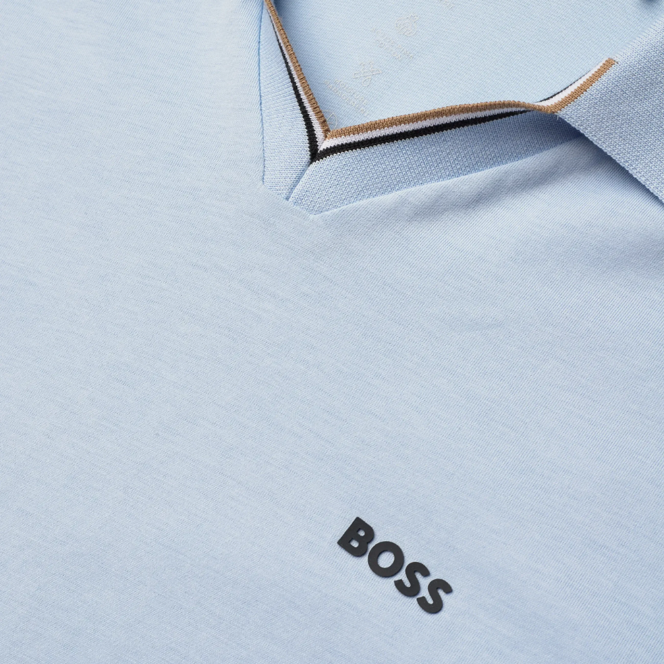 HUGO BOSS GOC BIRDIE 1 POLO - LIGHT BLUE
