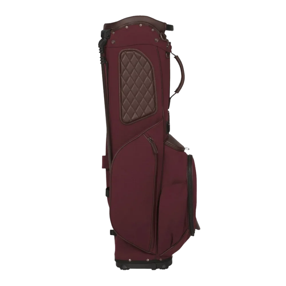 TITLEIST LINKSLEGEND HERITAGE MEMBERS STAND BAG - BURGUNDY (LIMITED EDITION)