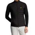 LYLE & SCOTT HYBRID QUILTED FULL ZIP JACKET