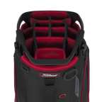 TITLEIST HYBRID 14 STADRY 2026 STAND BAG - BLACK/BLACK/RED