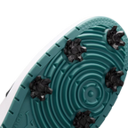 NIKE AIR JORDAN 1 LOW SPIKED GOLF SHOE - MINERAL TEAL/BLACK/WHITE