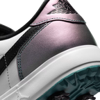 NIKE AIR JORDAN 1 LOW SPIKED GOLF SHOE - MINERAL TEAL/BLACK/WHITE