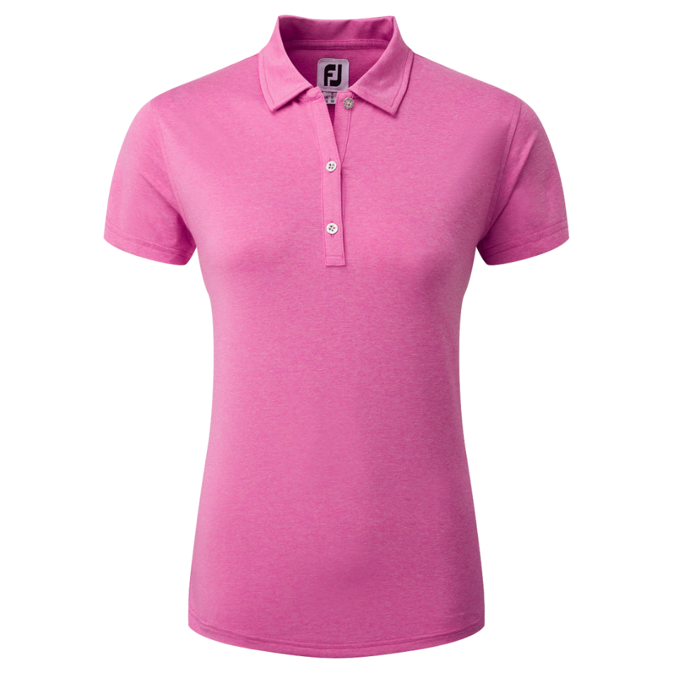 FOOTJOY HEATHER SELF-COLLAR LISLE LADIE'S POLO