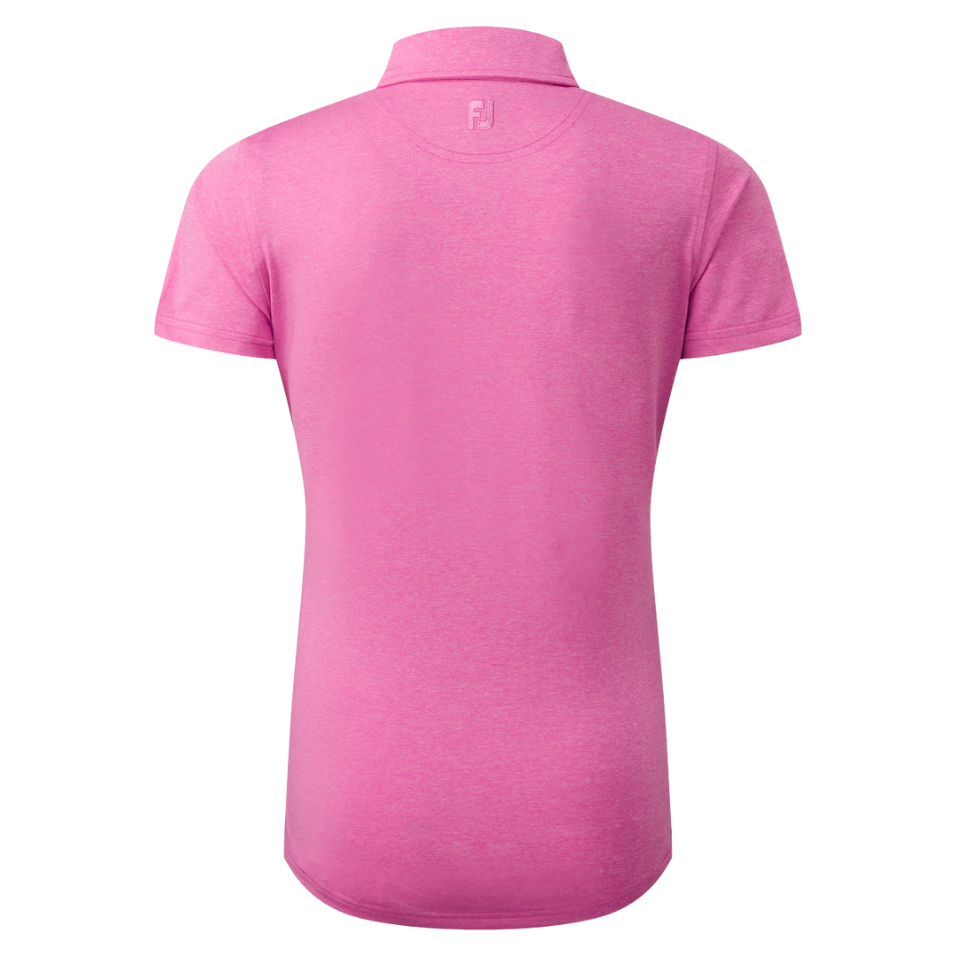 FOOTJOY HEATHER SELF-COLLAR LISLE LADIE'S POLO