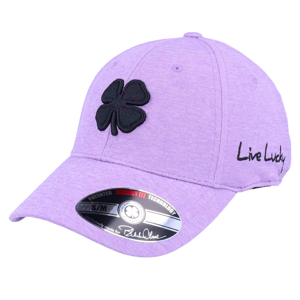 BLACK CLOVER HEATHER LILAC CAP