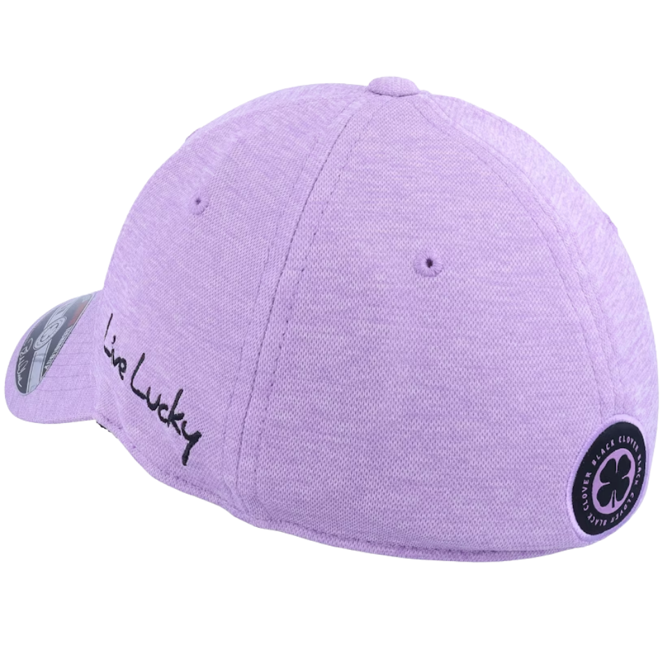 BLACK CLOVER HEATHER LILAC CAP