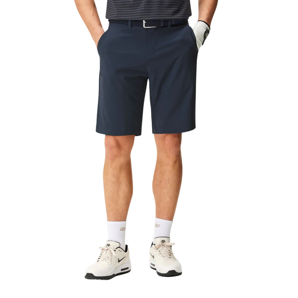 MACADE FOUR-WAY STRETCH SHORTS - NAVY