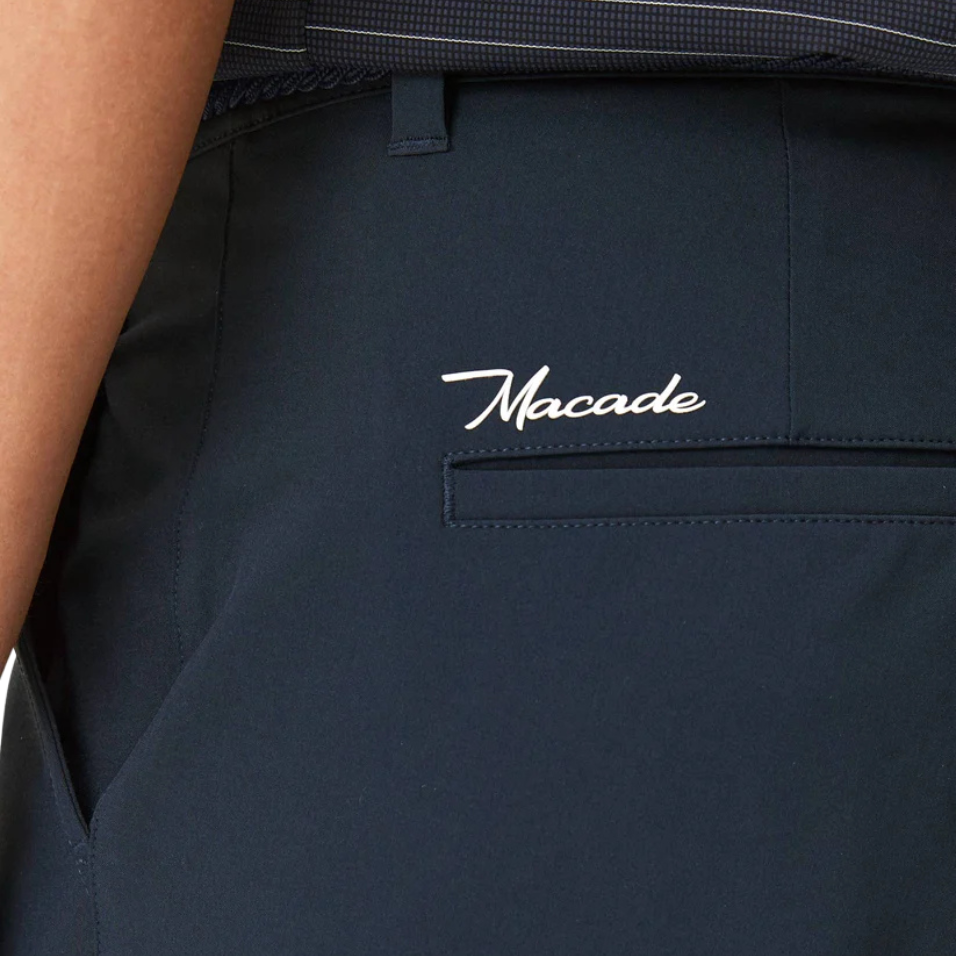 MACADE FOUR-WAY STRETCH SHORTS - NAVY