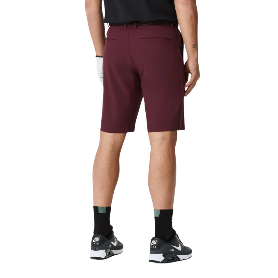 MACADE FOUR-WAY STRETCH SHORTS - WINE