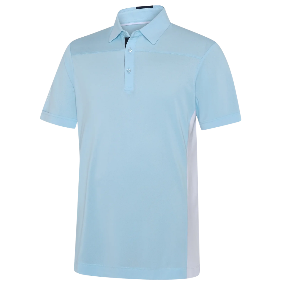 GALVIN GREEN MITCHELL POLO - CRYSTAL BLUE/WHITE/NAVY
