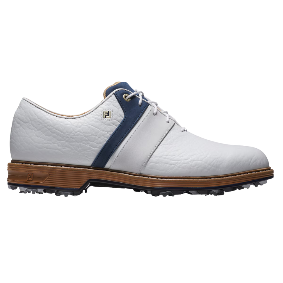 FOOTJOY PREMIERE PACKARD LX - WHITE/NAVY