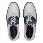 FOOTJOY 2026 PREMIERE PACKARD SPIKED GOLF SHOE - WHITE/NAVY