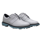 FOOTJOY 2026 PREMIERE PACKARD SPIKED GOLF SHOE - WHITE/NAVY/BLUE