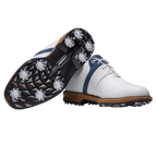 FOOTJOY PREMIERE PACKARD LX - WHITE/NAVY