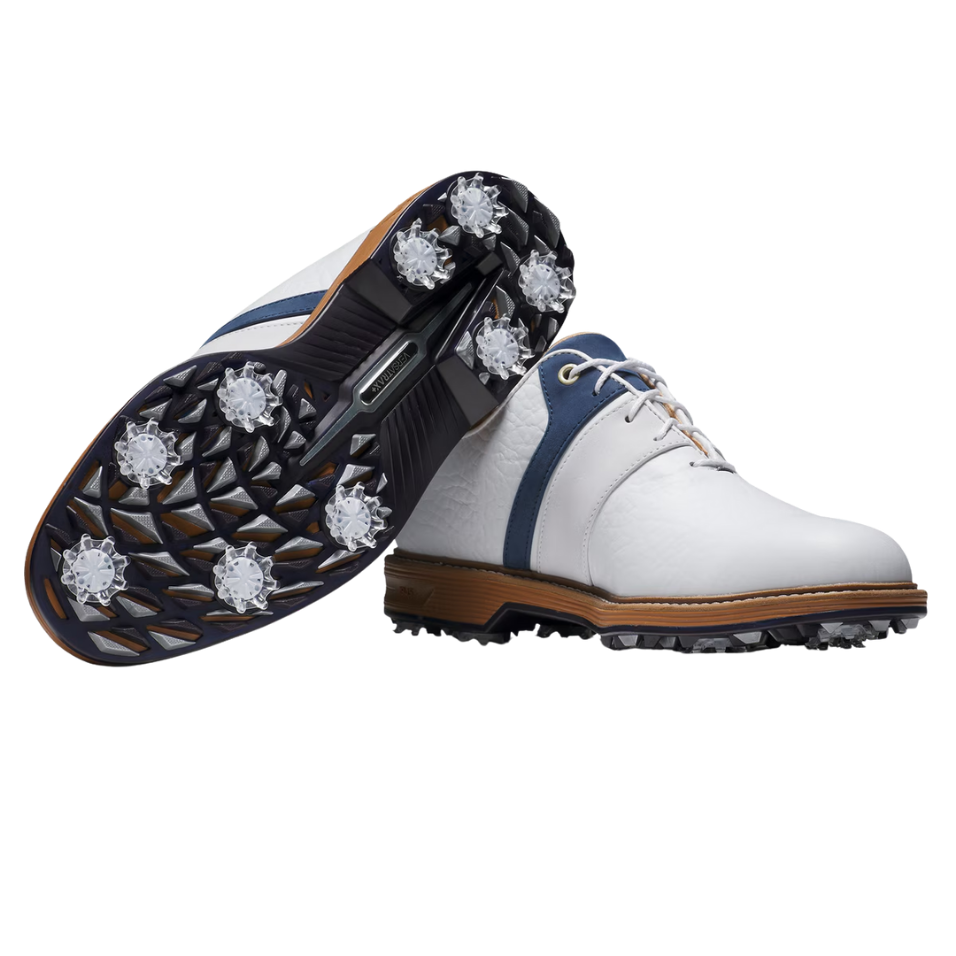 FOOTJOY PREMIERE PACKARD LX - WHITE/NAVY
