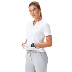 MACADE LADIES PAIGE WHITE POLO