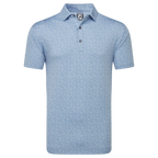 FOOTJOY PAINTED FLORAL STORM MEN'S POLO
