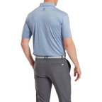 FOOTJOY PAINTED FLORAL STORM MEN'S POLO